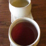 黒豆スイーツ&カフェ ささらい - ゆず＆しそカンパイ☆