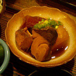 遊酒 花房 - カツオと大根の煮つけ