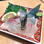 須賀乃湯 - 真鯛昆布〆（値段不明）