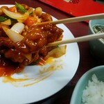 新シン - 豚肉がウマい