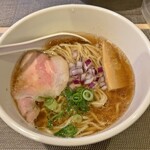 らぁ麺はま廣 - 蛤と京鰹らぁ麺（醤油）