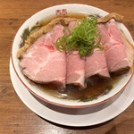 麺屋58 - 豚肩ロース中華そば1200円