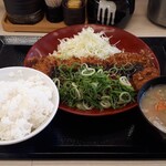Katsuya - ねぎ味噌チキンかつ定食