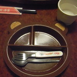 Fukuryuu Shuka - 子供用取り皿とお冷