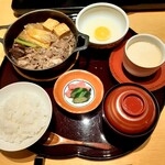 日本料理 花城 - すき焼膳
