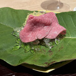 肉屋 田中 - サーロイン冷しゃぶ