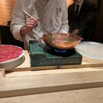 肉屋 田中 - サーロイン冷しゃぶ