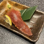 山形牛焼肉 牛兵衛 草庵 - 和牛炙り握り