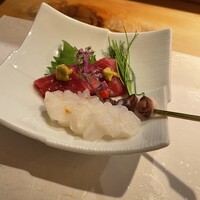 鮨 赤酢 あらまさ - マグロ　タコ