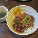 COOKAI - 和風ポ－クリブ丼・味玉のせ