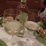 トラットリア ラ ブリアンツァ - 白ワインもいっちゃいます