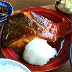 MIHARA KITCHEN - ■秋鮭の照り焼き定食