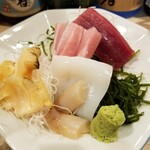 Dewa zushi - 刺盛り。