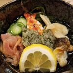 Dewa zushi - 酢の物盛合せ。