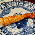 すし 良月 - 2022.11.  牡丹海老の炭火焼き