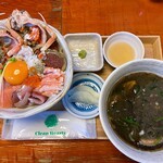 竹乃家 - 香箱蟹丼