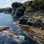 菊仙 - ⑥5月5日・am11時：お腹も空いてきたので、みんなでお弁当タイム♪リアス式海岸の絶景と、海風を堪能しながらのお弁当は、美味しいねぇ〜♪