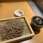 Tempura Teishoku Maki No - まきの定食（海老、イカ、キス、カボチャ、舞茸、とり）
                        ＋蕎麦変更
                        1199円＋132円