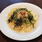 Ru Powaru - 明太子のクリームパスタ。