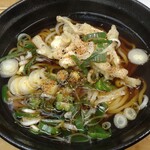 ふじ - 細うどんにゴボウ天