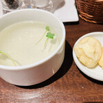 Nikukai Uno - スープとチーズパン