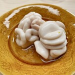 日本橋蛎殻町 すぎた - 鱈白子 出汁と柚子
