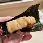 日本橋蛎殻町 すぎた - 帆立の磯辺焼き