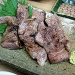 季節料理 藤原 - 馬塩焼き