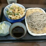 Sobakiri Uchiba - ミニかき揚げ丼セット¥720