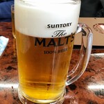 Shanhai Shuka - 上海酒家　parkさんの生ビール