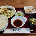 Ajino Kibarashi - 野菜炒め定食(日替り定食)