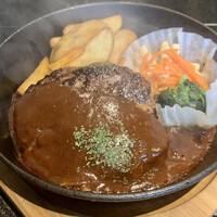 銀座あしべ - ハンバーグ（220g）デミグラスソース