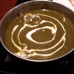 サフロン - サグチキンカレー