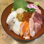 Goukai Teppanyaki Umibouzu - 上海鮮丼
