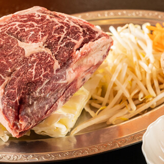 【1日5食限定】これぞ肉塊。USリブロース500gを堪能