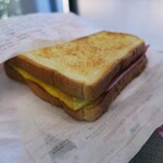 Isaacトースト - 2019/11/13Ham cheese Toast