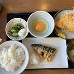 Sugamo Tokiwa Shokudou - あじ さば定食