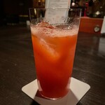 Bar Aging - イチゴベースのジントニック