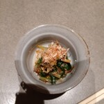 旬彩和遊 楠 - 先付 若水菜のおひたし