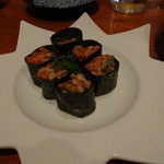 h Souan - 納豆とキムチの海苔巻き仕立て