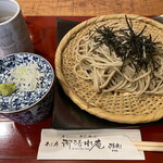 御清水庵 清恵 - ざるそば 850円（込）