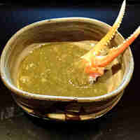 御料理ふじ居 - 蟹しゃぶ（腕）