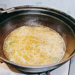 焼鳥どろまみれ - 〆の中華麺