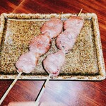 焼鳥どろまみれ - ハツ(他一串)