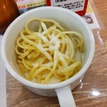 Sui-Tsuparadaisu - クリームパスタてすがほとんど底にソースが(汗)