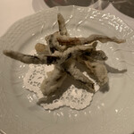 ル・マノアール・ダスティン - ドジョウのフリット　一人5匹 