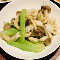 黄鶴 - いか、青梗菜、しめじ