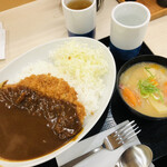 Katsuya - ♪カツカレー￥913→￥605　豚汁小￥154