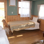 ラ・ヴェルドゥーラ - セミダブルのベッドが