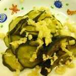 手打ちそば なみ一 - 自家製　糠漬け　１５０円